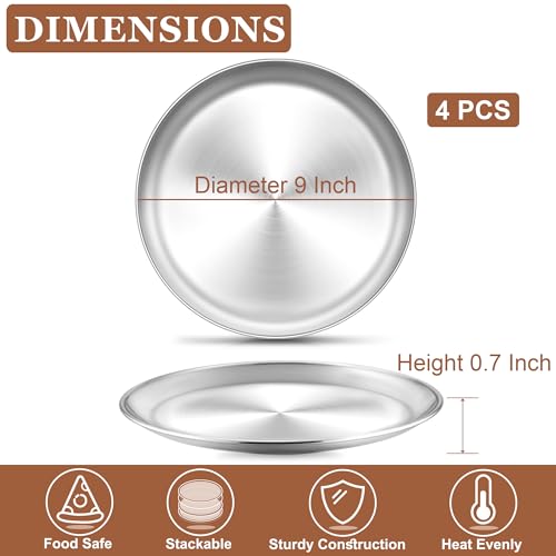 9 Inch Pizza Pan (4 Count)