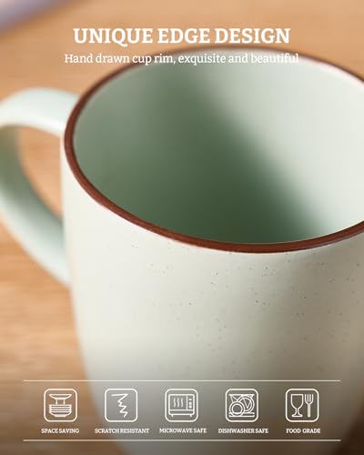 Mercury Coffee Mugs 13 oz (4 Count)