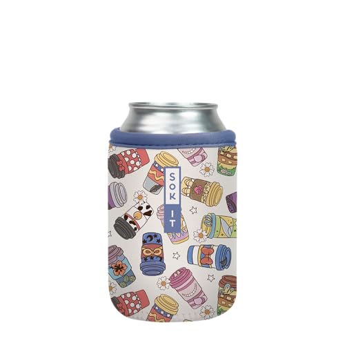 CanSok Sleeve for Beer & Soda Insulated Neoprene Cover
