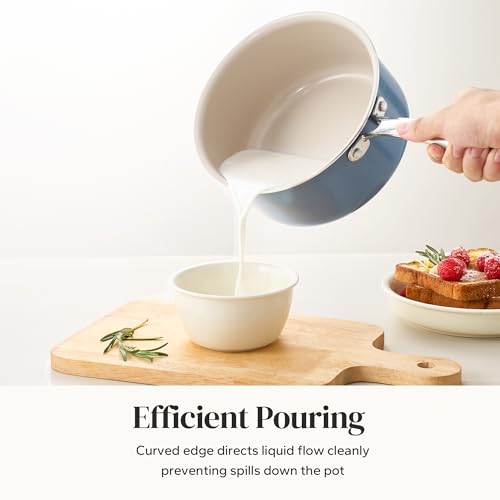 Nonstick Ceramic Sauce Pan with Lid