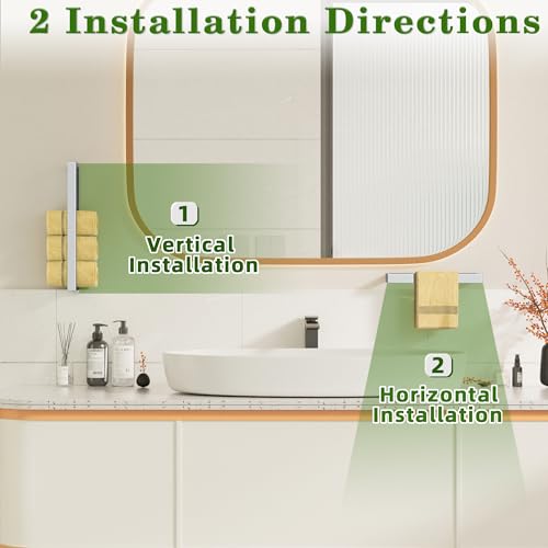 8'' Hand Towel Holder Towel Bar for Bathroom Wall Mounted