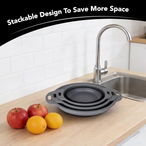Collapsible Colander Set of 3 (3 Count)