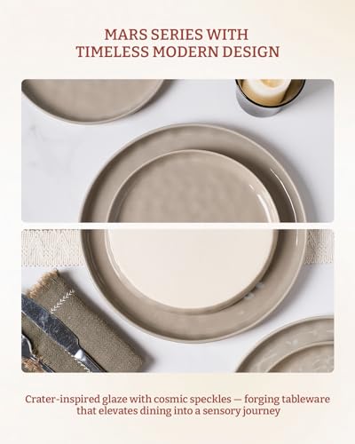 Mars Stoneware Dinnerware Set for 4 (12 Count)