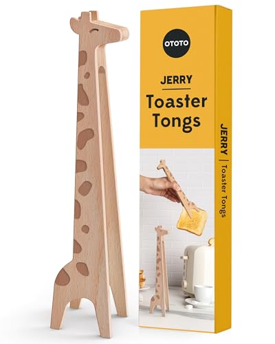 NEW OTOTO Jerry the Giraffe Toaster Tongs