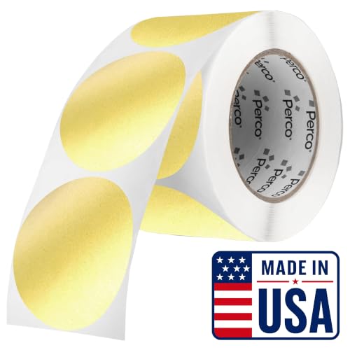Metallic Gold Round Circle Dot Sticker 3