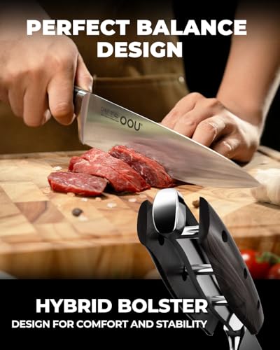 2025 Kitchen Knife Set with Block (15 Count)