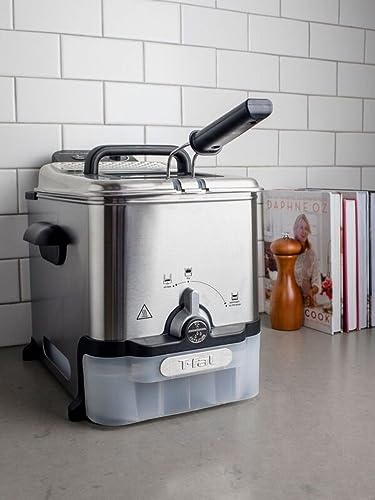 EZ Clean Compact Electric Deep Fryer with Basket