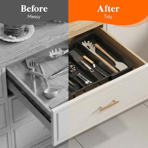 Utensil Organizer for Kitchen Drawers