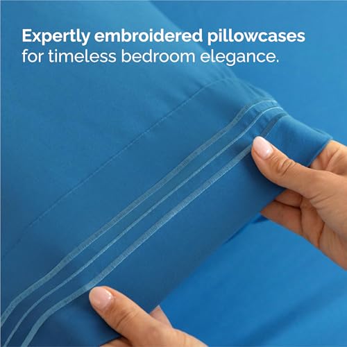 Split King Size 5 Piece Sheet Set