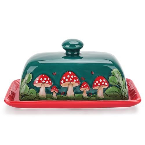 Ceramic Butter Dish with Lids