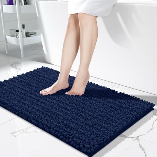 Long Bathroom Rugs Non Slip Washable 44x24 Inch (7.35 Sq Ft)