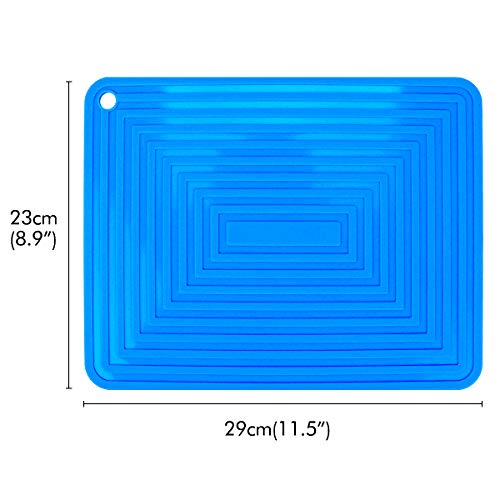Large Silicone Trivet Mats for Hot Dishes (2 Count)