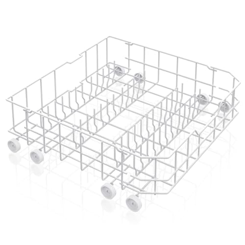 Upgraded WD28X10384 WD28X10309 Dishwasher Lower Rack Compatible with GE Dishwasher Rack Replacement Parts