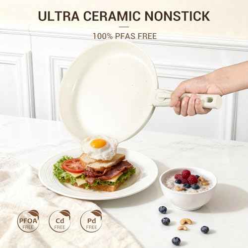 24pcs Ceramic Cookware Set