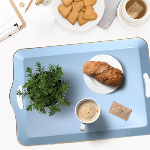 Light Blue Decorative Tray