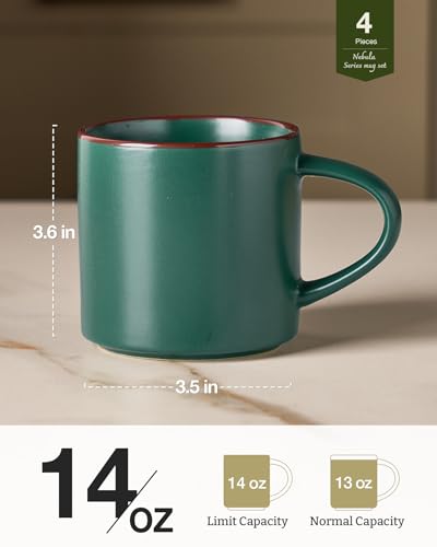 Coffee Mugs Set of 4