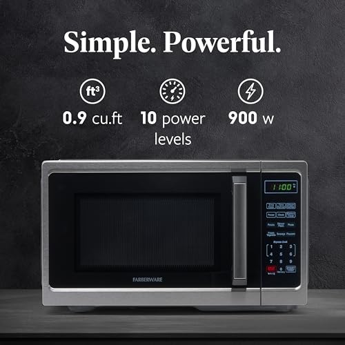 0.9 Cu. Ft. Countertop Microwave Oven