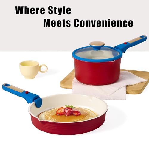 5Pcs Titanium Cookware Set
