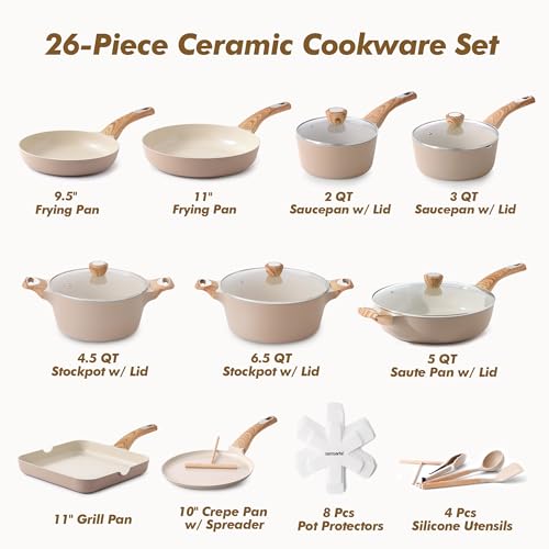 Ceramic Cookware Sets