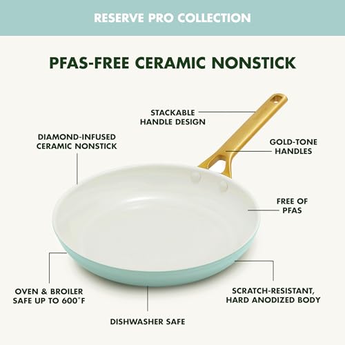 Nonstick Reserve Pro 10 Piece Cookware Set