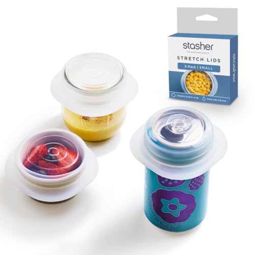 Premium Reusable Silicone Stretch Lids (3 Count)