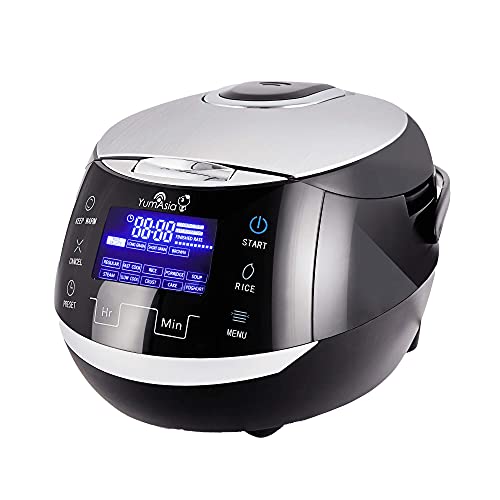 Sakura Rice Cooker with Ceramic Bowl and Advanced Fuzzy Logic