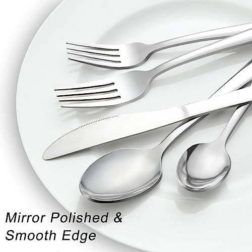 72 Pieces Silverware Set for 12 (72 Count)