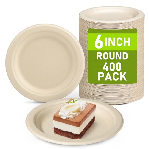 Small Paper Plates 6 inch (400 Count)