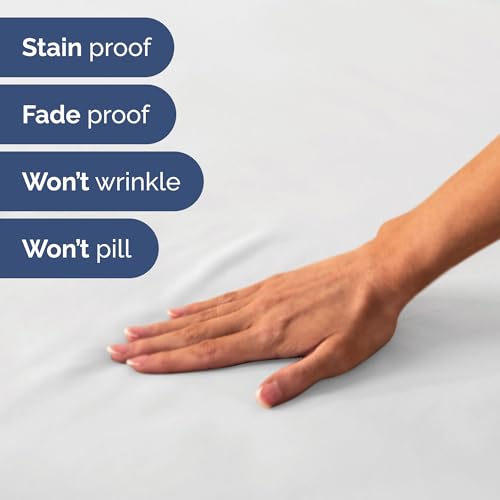 Short Queen Size 4 Piece Bed Sheet Set
