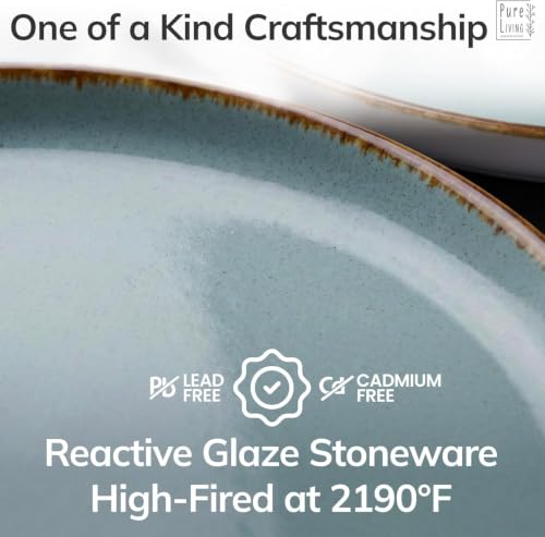 24 Piece Stoneware Dinnerware Set for 8 (24 Count)