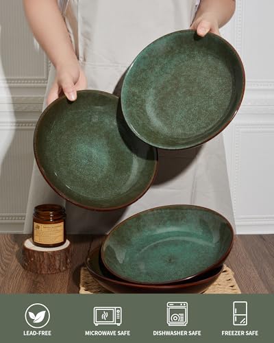 Stoneware Dinnerware Sets for 4