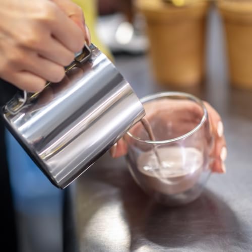 2 Pcs Stainless Steel Measuring Cup with Handle and Pour Lip (2 Count)