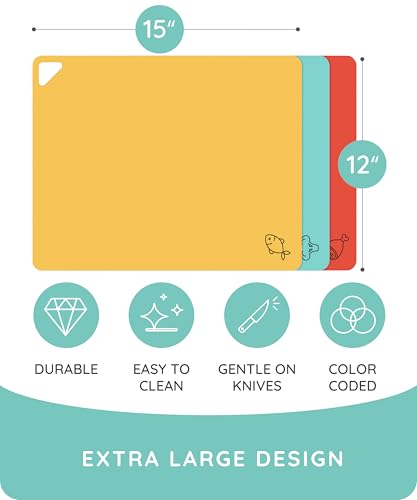 Cutting Board Alternative for Kitchen (3 Count)