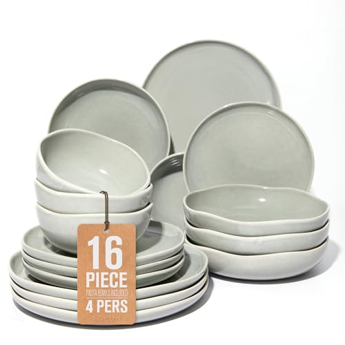 Stoneware Dinnerware Sets for 4