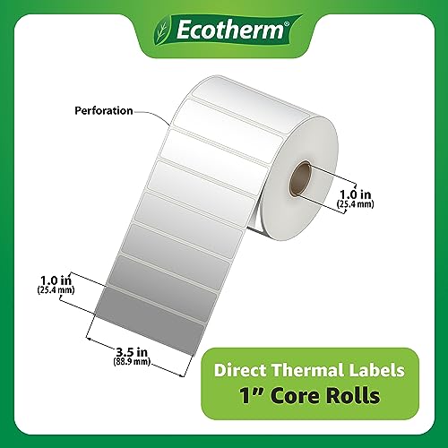 3.5" x 1" Thermal Labels (5360 Count)
