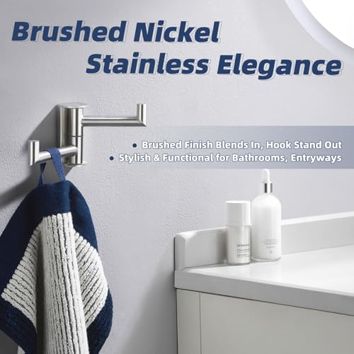 Double Swivel Towel Hook