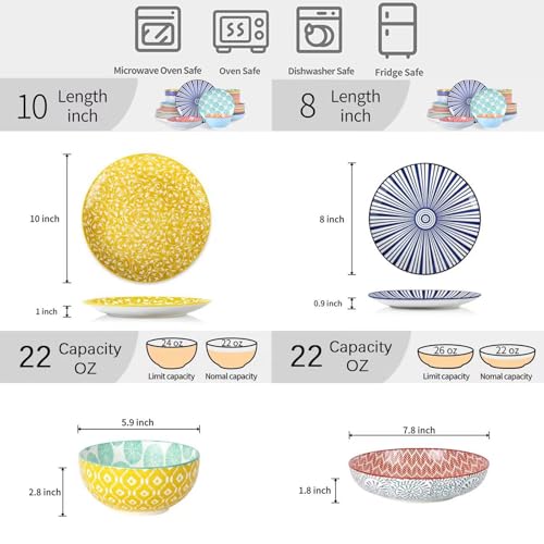 Ceramic Dinnerware Sets for 6