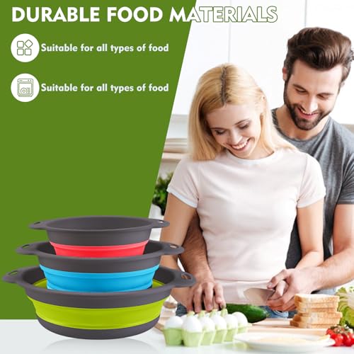 Collapsible Colander Set (3 Count)