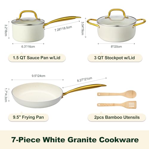 Pots and Pans Set 7 piece