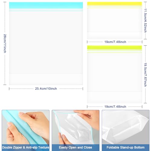 22 Pack Reusable Snack Bags (22 Count)