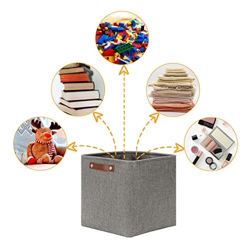12 inch Cube Storage Bins (4 Count)
