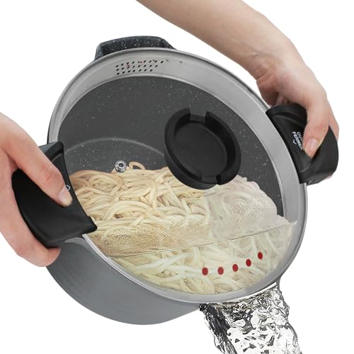 5QT Pasta Pot with Strainer Lid