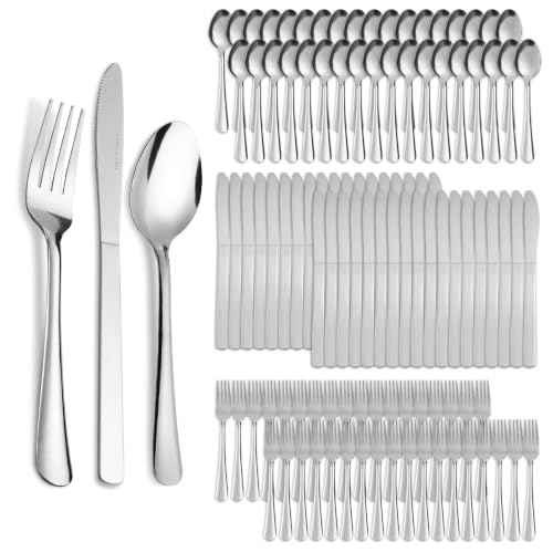216pcs Silverware Set (216 Count)
