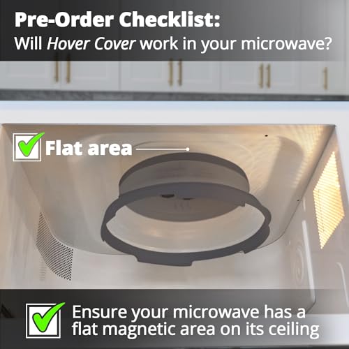 Magnetic Microwave Splatter Cover