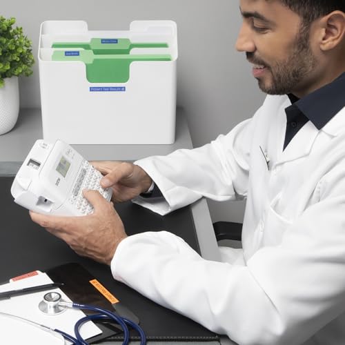 P-touch PT-D410 Home / Office Advanced Label Maker | Connect via USB to Create and Print on TZe Label Tapes up to ~3/4 inch (Renewed Premium)