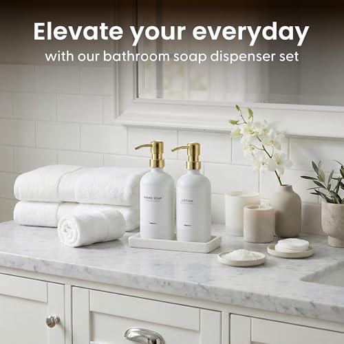 Bathroom Soap Dispenser Set (3 Count)