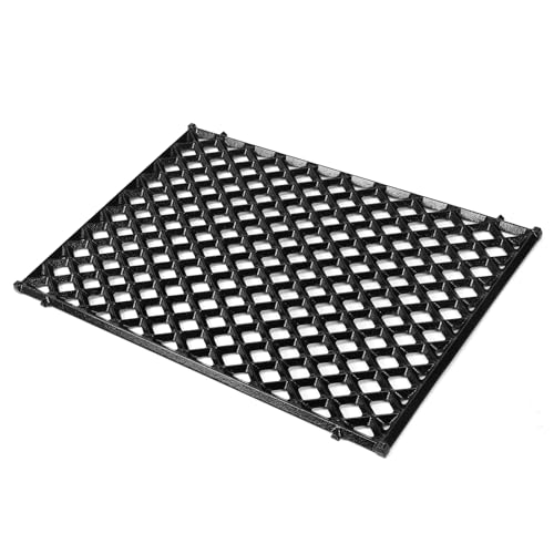 17.5" Dual Sided Diamond Sear Grill Grates for Weber Spirit 300