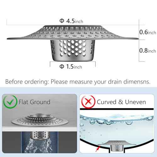 Drain Hair Catcher Tub Drain Protector