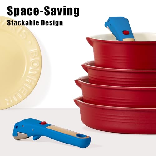 5Pcs Titanium Cookware Set