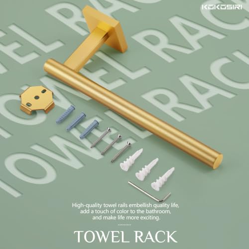 Bathroom Towel Bar Gold Hand Towel Holders Wall Mount Toilet Kitchen Cabinet Paper Holder Stainless Steel Bath Accessories